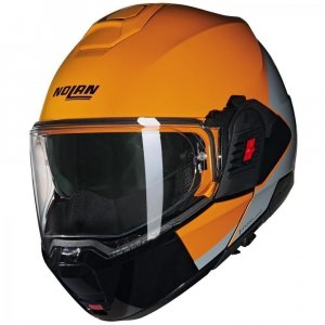 Шлем Nolan N120-1 GRAFO Black-Orange