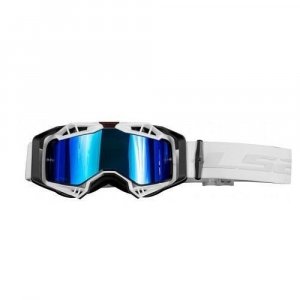 Маска кроссовая LS2 AURA PRO White Mirror Lens Маска кроссовая LS2 AURA PRO White Mirror Lens