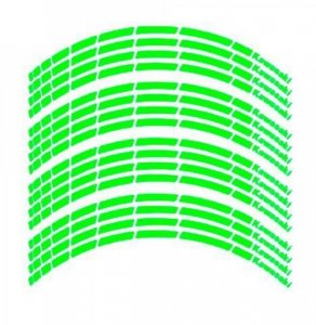 Наклейка на обід не світловідбивні Kawasaki Fluo Наклейка на обід не світловідбивні Kawasaki Fluo
