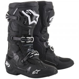 Мотоботы Alpinestars Tech 10 Black 43 Мотоботы Alpinestars Tech 10 Black 43