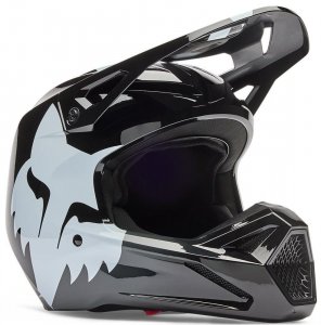Мотошолом FOX V1 Helmet SHIELD Black S