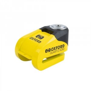 Замок Oxford Quartz XD10 Disc Lock Yellow/Black