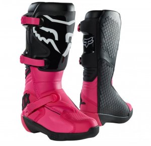 Моточеревики жіночі FOX Comp Boot Lady Pink