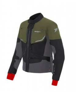 Мотокуртка Seventy JT45 EXPEDITION Millitary Green Black Grey XL