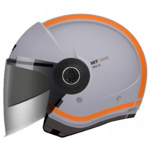 Мотошлем MT VIALE SV S B TASTY C4 Gloss XL