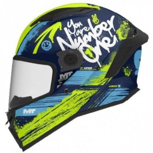 Мотошлем MT STINGER 2 ROCKET C3 Matt XS