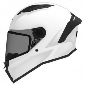 Мотошолом MT STINGER 2 YOUTH PURE A0 Gloss PEARL WHITE YL