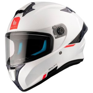 Мотошолом MT Targo S Solid A0 Gloss White ECE2206 XL
