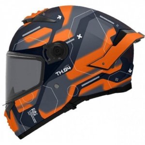 Мотошлем MT THUNDER 4 SV LUMEX C24 Matt XXL