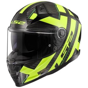 Мотошлем LS2 FF811 Vector II C Strong Gloss Yellow M