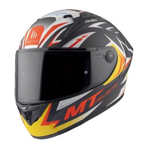 Мотошлем MT KRE+ Carbon Acosta A37 Matt Blue M