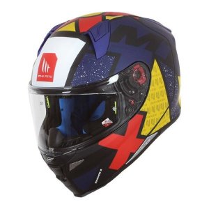 Мотошлем MT Revenge 2 Light B7 Matt Blue L