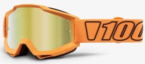 Маска кроссовая 100% ACCURI Goggle Luminari - Mirror Gold Lens, Mirror Lens