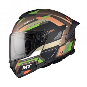Мотошлем MT ATOM 2 SV BAST A6 Matt Green XL
