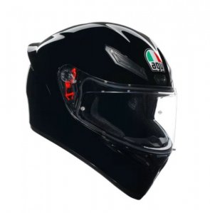 Мотошолом AGV K1 S Gloss Black ECE2206 XXL