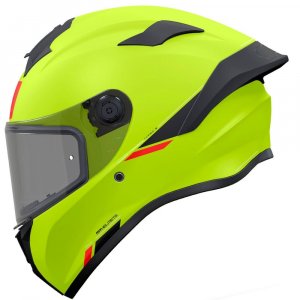 Мотошолом MT Targo S Solid A3 Matt Yellow ECE2206 XS