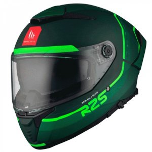 Мотошолом MT THUNDER 4 SV R25 C6 Matt Green XXXL