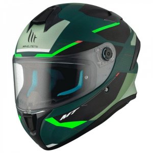 Мотошолом MT Targo S KAY C6 Matt Green ECE2206 XXS