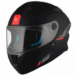 Мотошолом MT Targo S Solid A1 Matt Black ECE2206 XS