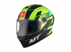 Мотошолом MT STINGER 2 Zivze C3 Matt Yellow M