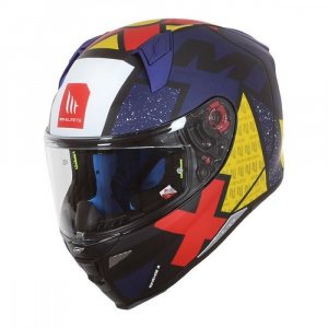Мотошолом MT Revenge 2 Light B7 Matt Blue XL