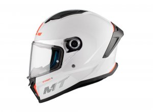 Мотошлем MT STINGER 2 A0 Solid Gloss White L