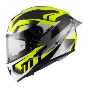 Мотошолом MT RAPIDE Pro Carbon FUGAZ D3 Gloss Yellow M