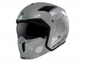 Мотошлем MT STREETFIGHTER SV S Solid A22 Gloss Grey ECE2206 XXL