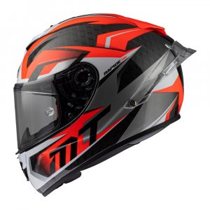 Мотошолом MT RAPIDE Pro Carbon FUGAZ A5 Gloss Red L