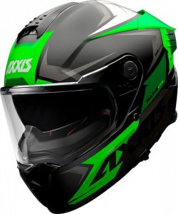 Мотошолом AXXIS HAWK SV EVO IXIL A6 Matt Green XXL