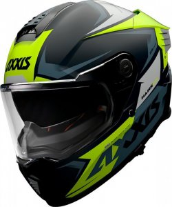 Мотошолом AXXIS HAWK SV EVO IXIL A3 Matt Yellow XXL