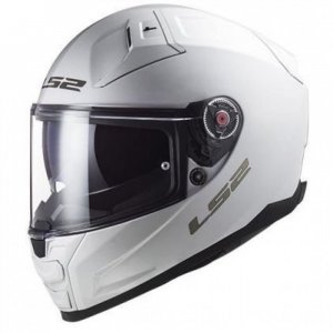 Мотошолом LS2 FF811 Vector II Solid Gloss White ECE2206 M