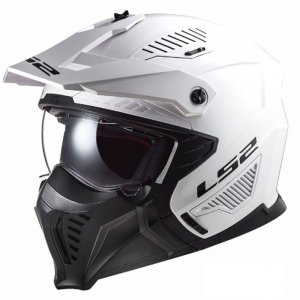 Мотошлем LS2 OF606 Drifter Solid Gloss White ECE2206 S