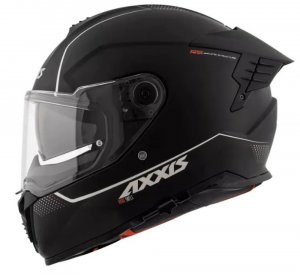 Мотошолом AXXIS HAWK SV Solid Matt Black XXL