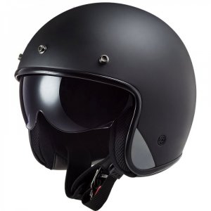 Мотошлем LS2 OF601 BOB Solid Matt Black XXL